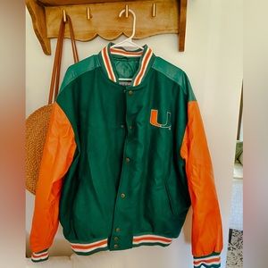 Steve & Barry’s brand Varsity Jacket- Miami University